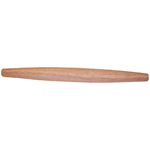 Winco Wood French Rolling Pin, Tapered, 1-1/4