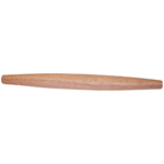 Winco Wood French Rolling Pin, Tapered, 1-1/4"Dia. x 19-7/8" L.