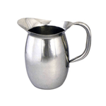 Winco WPB-2 Stainless Bell Pitcher 2 Quart