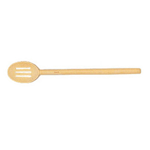 Wooden Mixing Spoon Slotted Deluxe 17-5/8"