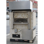 Woodstone WS-FD-6045-RFG-R-IR-NG Gas Hearth Pizza Oven, Used Good Condition