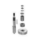 Worm Wheel Shaft Service Kit For Hobart Mixer Includes All Parts Shown In Black OEM # 293615