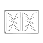 Zig Tuile Template, Mountains 8.5